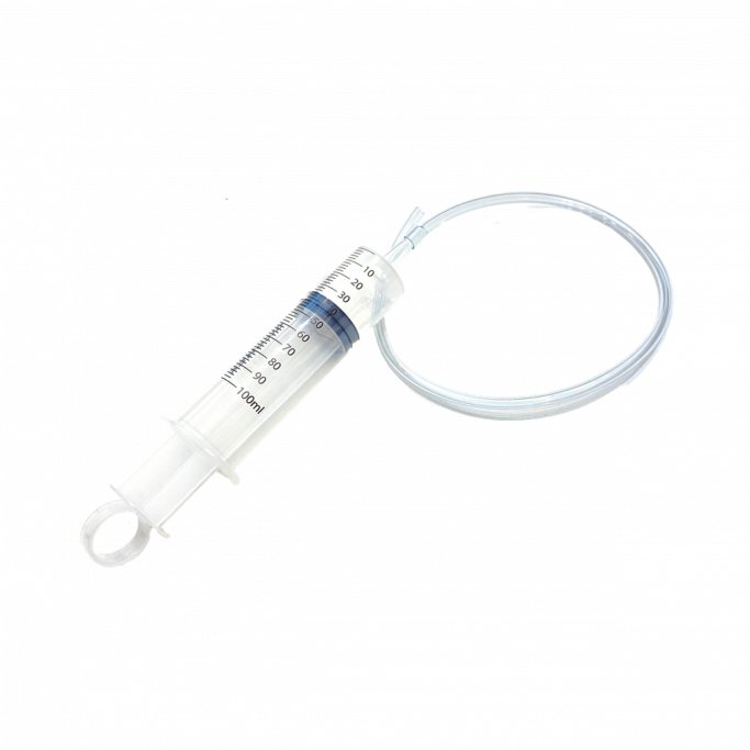 Syringe for resin injection