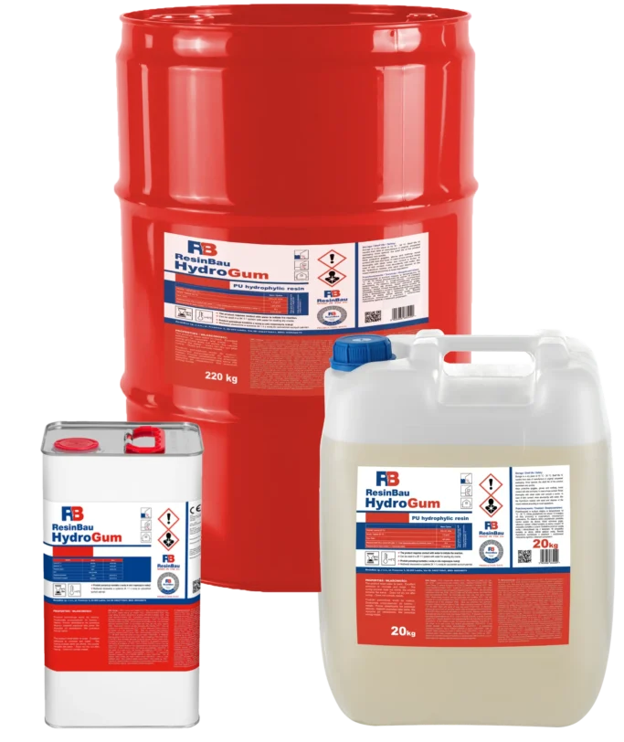 HydroGum — Hydrophilic flexible injection resin