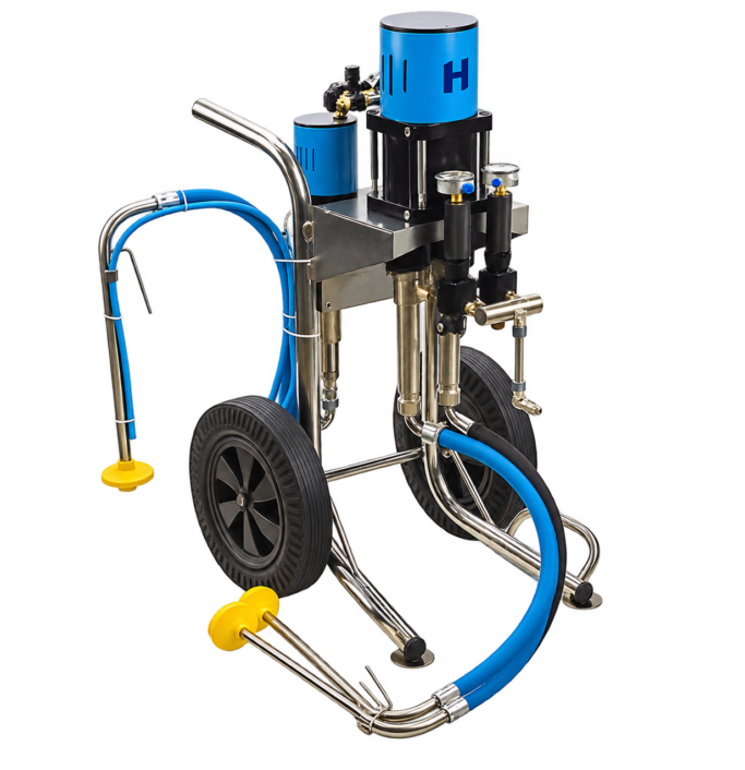 PI-PUMP 3K — pneumatic three-component injection pump